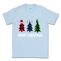 Dusty Blue Merry Christmas Classic Tee - Bettercallsaul