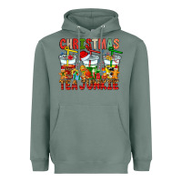 Sage Christmas tea junkie Heavyweight Hoodie - CowhideDigitalArt