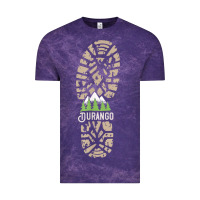 Cloud Purple hiking durango colorado mountains hiking Vintage Tee - baoMotion