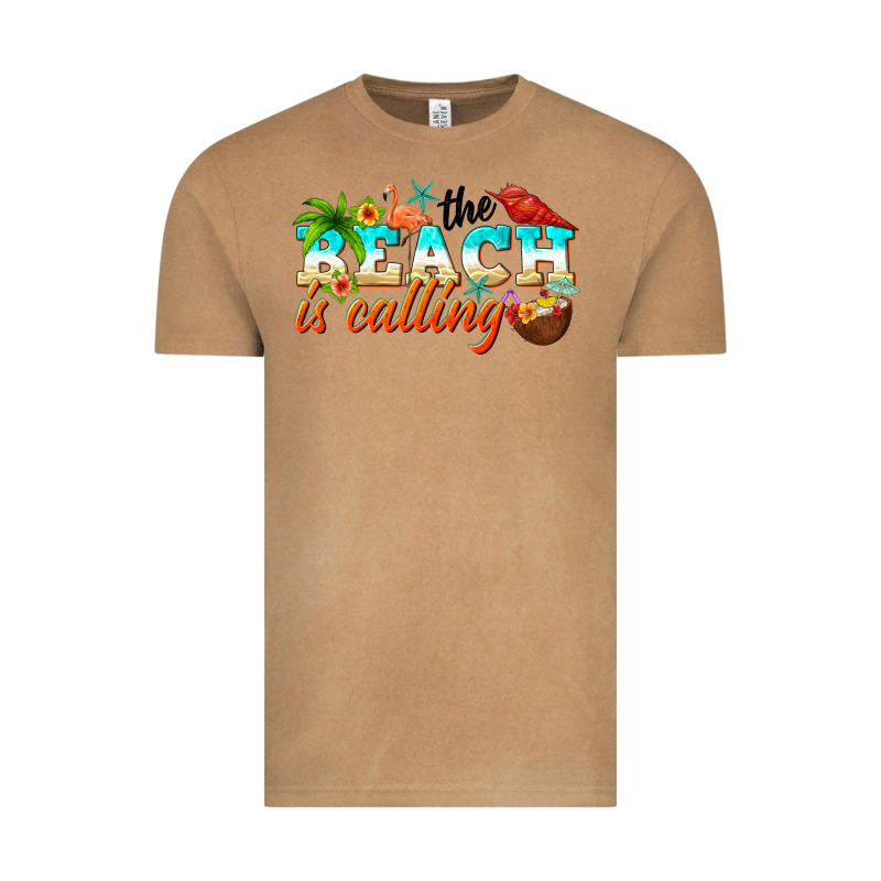 The Beach Is Calling Vintage Tee by NancyCooperArtShop | Teevron