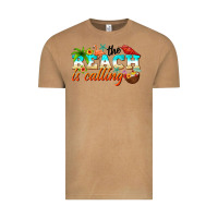 Vintage Camel the beach is calling Vintage Tee - NancyCooperArtShop