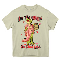Mossy im too much go find less boujee frog funny Heavy Core Tee - JahusDesignShop