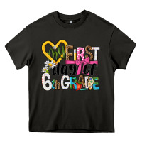 Asphalt my first day of 6th grade Heavy Core Tee - NancyCooperArtShop