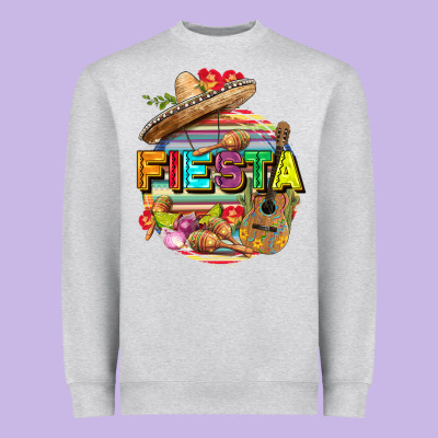 Fiesta Heavyweight Sweatshirt Designed By Fadigitalartstudio
