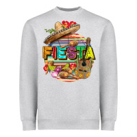 Heather Grey Fiesta Heavyweight Sweatshirt - FaDigitalArtStudio
