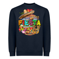Navy Fiesta Heavyweight Sweatshirt - FaDigitalArtStudio