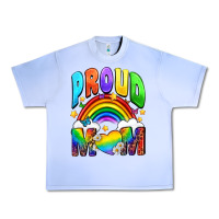 Grape Ice Proud Mom Urban Heavy Tee - NancyCooperArtShop