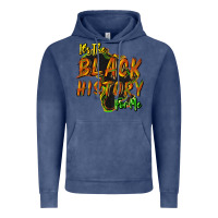 Vintage Denim its the black history for me Vintage Hoodie - NancyCooperArtShop