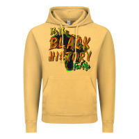 Vintage Mustard its the black history for me Vintage Hoodie - NancyCooperArtShop
