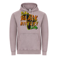 Vintage Zinc its the black history for me Vintage Hoodie - NancyCooperArtShop