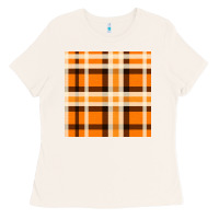 Bone tartan seamless pattern bbs Ladies Tee - BundleAndBundleShop