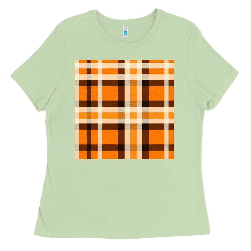 Tartan Seamless Pattern Bbs Ladies Tee by BundleAndBundleShop | Teevron