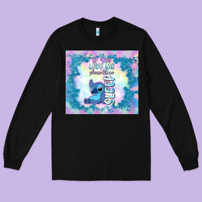 If You Love Me Please Let Me Sleep Long Sleeve Tee Designed By Tumblerdesignbyshophia