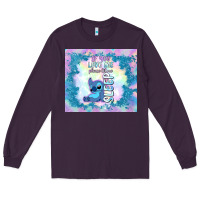 Plum if you love me please let me sleep Long Sleeve Tee - TumblerDesignByShophia