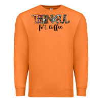 Carrot thankful for coffee Premium Sweatshirt - CowhideDigitalArt