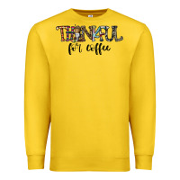 Lemon thankful for coffee Premium Sweatshirt - CowhideDigitalArt