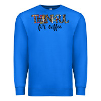 True Royal thankful for coffee Premium Sweatshirt - CowhideDigitalArt