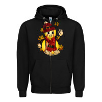 Black Softball Christmas With Hat And Glove Zipper Hoodie - FaDigitalArtStudio