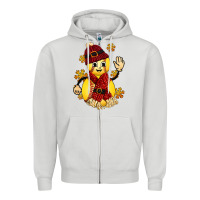 Dove Grey Softball Christmas With Hat And Glove Zipper Hoodie - FaDigitalArtStudio