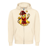 Sandshell Softball Christmas With Hat And Glove Zipper Hoodie - FaDigitalArtStudio