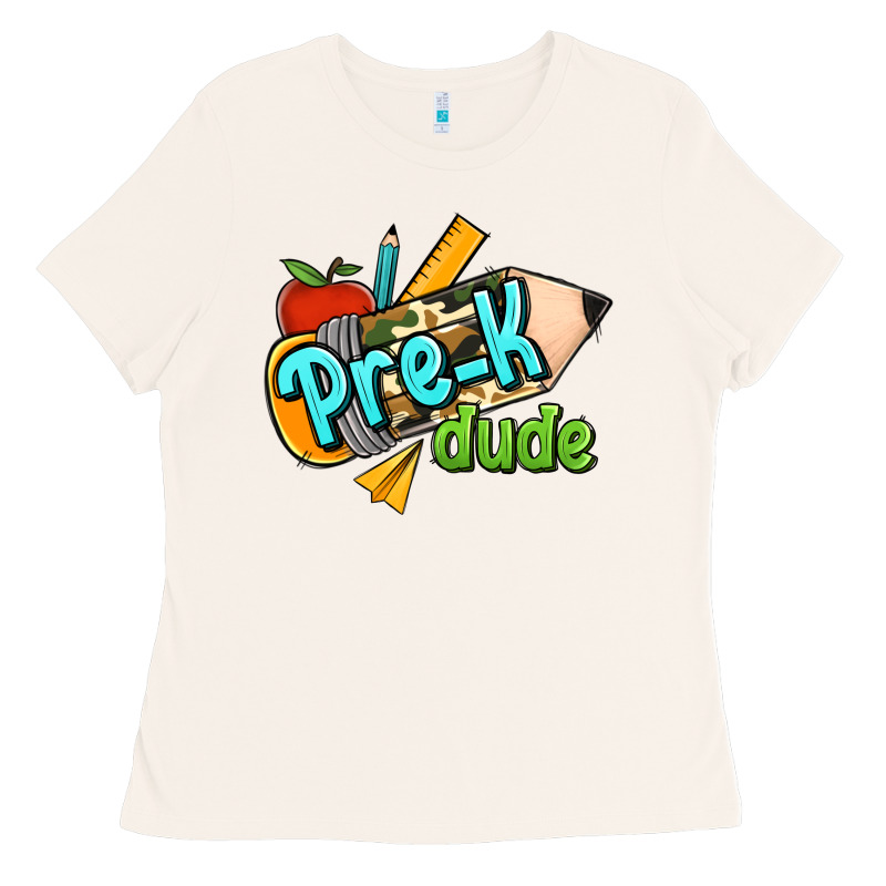 Pre K Dude Ladies Tee by RanaPortraitStore | Teevron