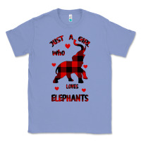 Colony Blue Just a girl who loves Elephants - Elephant Classic Tee - Bettercallsaul