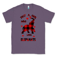 Lavender Just a girl who loves Elephants - Elephant Classic Tee - Bettercallsaul