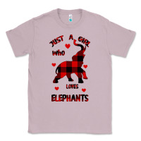 Lilac Just a girl who loves Elephants - Elephant Classic Tee - Bettercallsaul