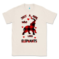 Natural Just a girl who loves Elephants - Elephant Classic Tee - Bettercallsaul