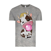 Cloud Rock cute cow Vintage Tee - texasbilliewilder