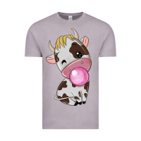 Vintage Zinc cute cow Vintage Tee - texasbilliewilder