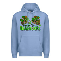 Colony Blue Shake Your Shamrocks Premium Hoodie - FaDigitalArtStudio