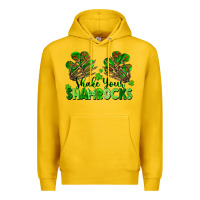 Lemon Shake Your Shamrocks Premium Hoodie - FaDigitalArtStudio