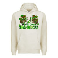 Oatmeal Heather Shake Your Shamrocks Premium Hoodie - FaDigitalArtStudio