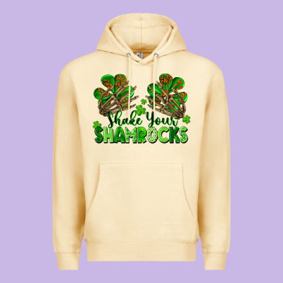Shake Your Shamrocks Premium Hoodie Designed By Fadigitalartstudio