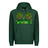 Sports Green Shake Your Shamrocks Premium Hoodie - FaDigitalArtStudio