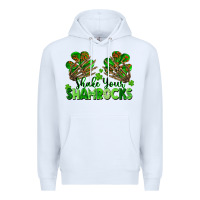 White Shake Your Shamrocks Premium Hoodie - FaDigitalArtStudio