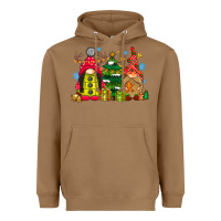 Toasted Coconut gnome Christmas Heavyweight Hoodie - CowhideDigitalArt