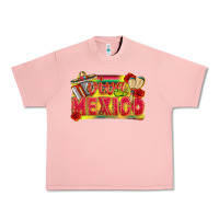 Salmon Viva Mexico Urban Heavy Tee - texasbilliewilder