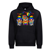 Black lgbtq gnome Urban Hoodie - BarkalooDesign