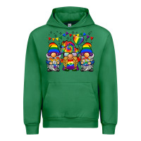 Emerald lgbtq gnome Urban Hoodie - BarkalooDesign