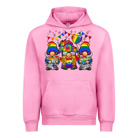 Fuchsia Pink lgbtq gnome Urban Hoodie - BarkalooDesign