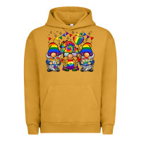Pigment Peanut Butter lgbtq gnome Urban Hoodie - BarkalooDesign