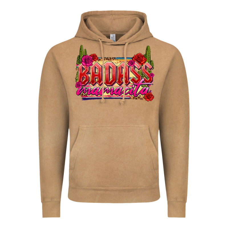 Badass Mamacita Vintage Hoodie by texasbilliewilder | Teevron