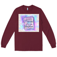 Burgundy because mama runs this shitshow Long Sleeve Tee - TumblerDesignByShophia