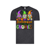 Vintage Black halloween with my gnomies Vintage Tee - texasbilliewilder