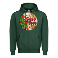 Sports Green Cozy vibes Zipper Hoodie - FaDigitalArtStudio