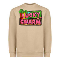 Mushroom St. Patrick's lucky charm Heavyweight Sweatshirt - OliviaCreatesArt