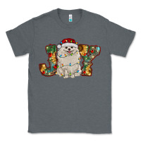 Charcoal Heather pomeranian christmas joy Classic Tee - RanaPortraitStore