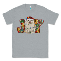 Heather Grey pomeranian christmas joy Classic Tee - RanaPortraitStore
